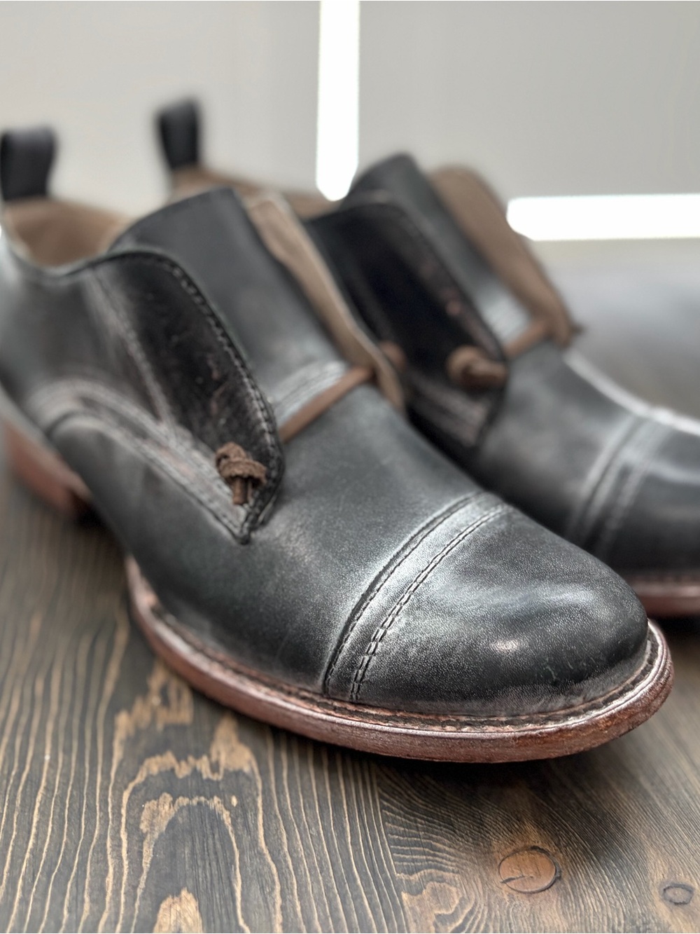 Freebird Mabel Black Leather
Oxfords Womens size 8